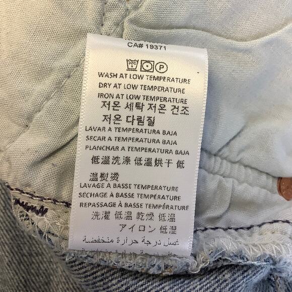 NEW! RE/DONE Sashiko 501 Size 32 Vintage Indigo Jeans $550 msrp G13-10 - Picture 7 of 9